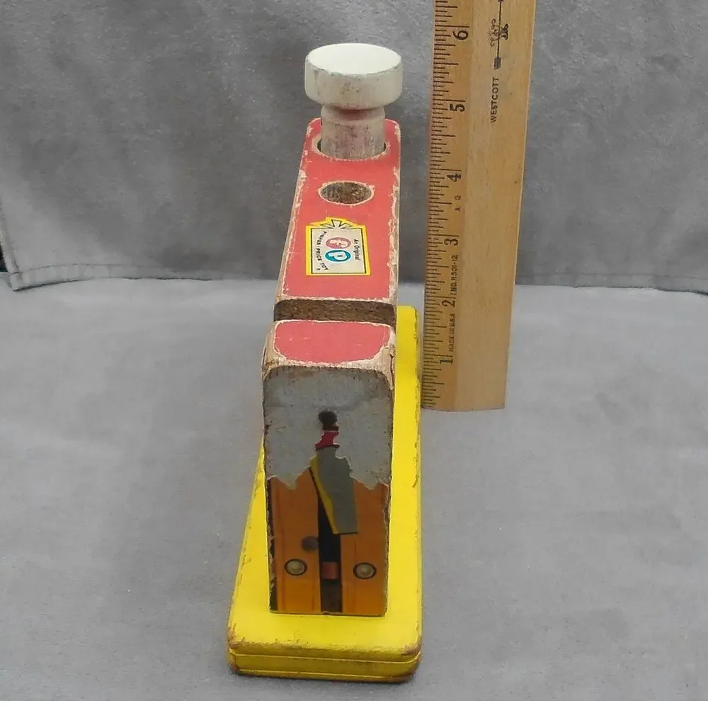 Fisher Price #728 Pound & Saw Bench No Hammer or Saw (1965-1967) Vintage